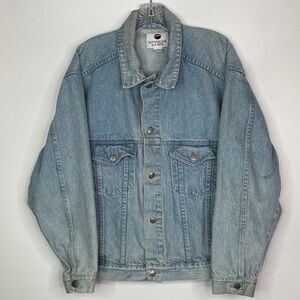 Vintage Pepsi Nothing Else Is A Pepsi Denim Trucker Jacket Hong Kong Medium